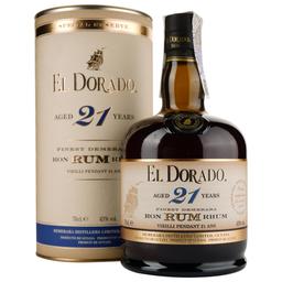 Ром El Dorado 21 Year Old, 43%, 0,7 л (851874)