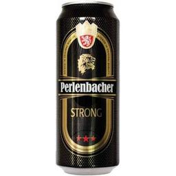 Пиво Perlenbacher Strong, светлое, фильтрованное, 7,9%, ж/б, 0,5 л