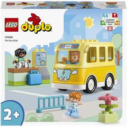 Конструктор LEGO DUPLO Поездка на автобусе, 16 деталей (10988)