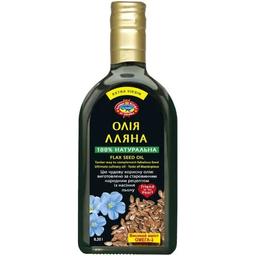 Олія із насіння льону Golden Kings of Ukraine Extra Virgin 350 мл (327205)