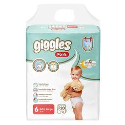 Підгузки-трусики дитячі Giggles 6 (15+кг), 20 шт.