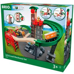 Игровой набор Brio Погрузочный пункт с лифтом (33887)