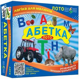 Настільна гра Київська фабрика іграшок Лото Абетка