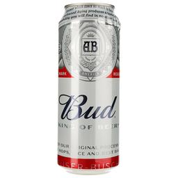 Пиво Bud, светлое, 5%, ж/б, 0,5 л (911499)