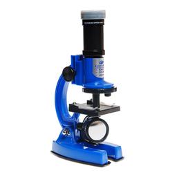 Микроскоп детский Eastcolight увеличение до 450 раз, с аксессуарами, синий (ES21371)