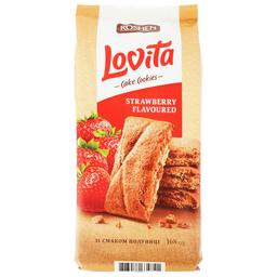 Печенье Roshen Lovita Cake Cookies с клубничной начинкой 168 г (881137)