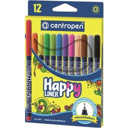 Набор линеров Centropen Happy 0.3 мм 12 шт. (2521)