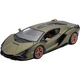 Автомодель Bburago Lamborghini sián fkp 1:24 зеленый (18-21099)