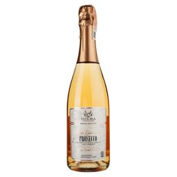 Ігристе вино Fidora Rose prosecco zero organic, рожеве, сухе, 12,5%, 0,75 л (860417)