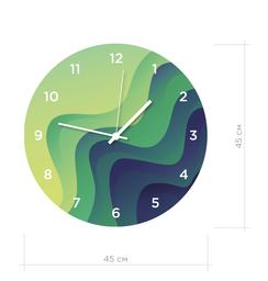 Настінний годинник Art-Life Collection, 45x45 см, різнобарв'я (1 Pvh 17 45x45)