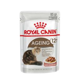 Влажный корм с мясом для кошек Royal Canin Ageing+12, 85 г (4082001)
