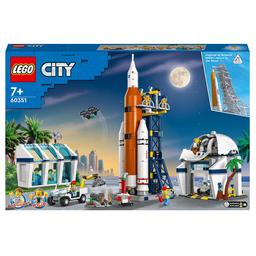 Конструктор LEGO City Космодром, 1010 деталей (60351)