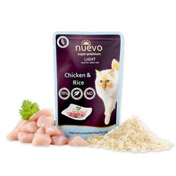 Влажный корм для кошек Nuevo Light, курица и рис, 85 г (95202 (755))