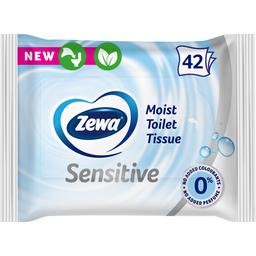 Влажная туалетная бумага Zewa Sensitive 42 шт.