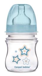 Антиколікова пляшечка для годування Canpol babies Easystart Newborn Baby, 120 мл, блакитний (35/216_blu)