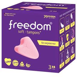 Тампони Freedom Mini, без мотузочки, 3 шт.