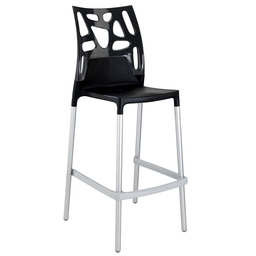 Барний стілець Papatya Ego-Rock, чорний (431521)