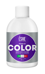 Шампунь Esme Platinum Color з вітамінним комплексом, для фарбованого та мелірованого волосся, 1000 мл