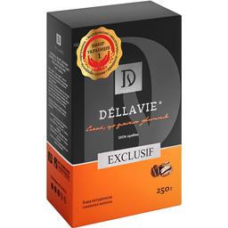 Кава натуральна мелена Dellavie Exclusif, смажена, 250 г (916702)