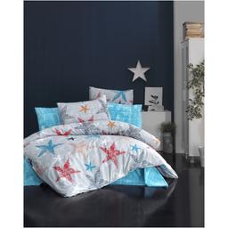 Комплект постельного белья LightHouse Colored Stars, ранфорс, полуторный, 220х160 см, разноцветный (2200000550897)