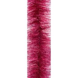 Мішура Novogod'ko 10 см 3 м рожеві перлини (980332)