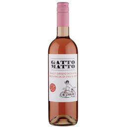 Вино Gatto Matto Pinot Grigio Rosato, рожеве, сухе, 0,75 л