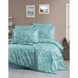 Комплект постельного белья Soho Charming turquoise двуспальный бирюзовый (1241К)