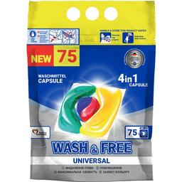 Капсули для прання Wash&Free, 75 шт.