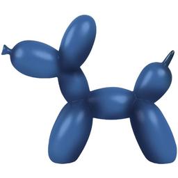 Статуэтка декоративная МВМ My Home Пес с шарика, синяя (DH-ST-06 DARK BLUE)