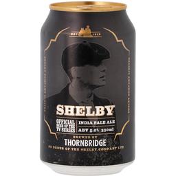 Пиво Thornbridge Shelby IPA, світле, 5%, з/б, 0,33 л