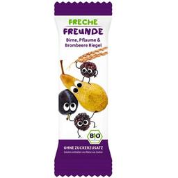 Органічний фруктово-злаковий батончик Freche Freunde Груша-Слива-Ожина, 23 г (4408)