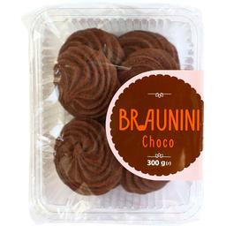 Печиво Богуславна Braunini Choco Брауніні зі смаком шоколаду 300 г (807966)