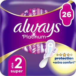 Гигиенические прокладки Always Platinum Super (Размер 2) 26 шт.