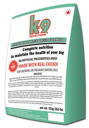 Сухий корм для цуценят великих порід K9 Selection Growth Large Breed Formula, 12 кг (67714004090)