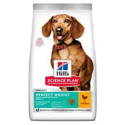 Сухий корм для дорослих собак малих та мінатюрних порід Hill’s Science Plan Adult Perfect Weight Small&Mini, для підтримання ваги, з куркою, 1,5 кг (604255)