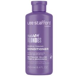 Кондиціонер для освітленого волосся Lee Stafford Bleach Blondes Purple Toning Conditioner тонуючий 250 мл