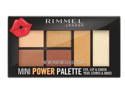 Палетка Rimmel Mini Power Palette 3 в 1, відтінок 002, 6,8 г (8000019185663)