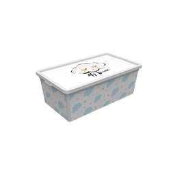 Коробка Qutu Trend Box Cute Sky, пластик, 5 л (TREND BOX с/к CUTE SKY 5л.)