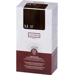 Фарба для волосся Lucens Color, відтінок 5.3 (шоколад), 145 мл (110412)