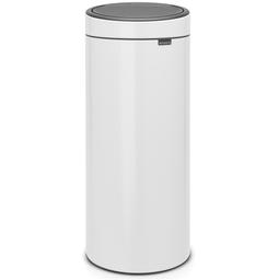 Бак для мусора Brabantia Touch Bin, 30 л, белый (115141)