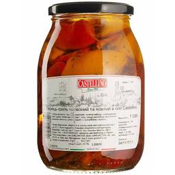 Перець-гриль Castellino червоний та жовтий в олії 1 кг