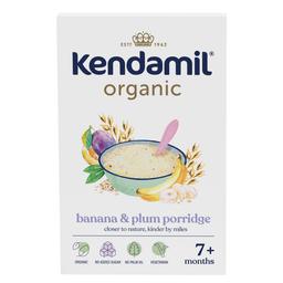 Безмолочна каша Kendamil Organic з бананом та сливою 150 г (92000012)