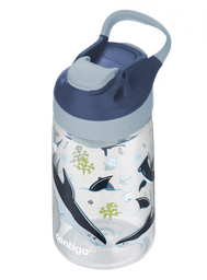 Пляшка дитяча Contigo, 420 мл, прозорий з малюнком акул (2136792)