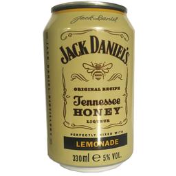 Напиток алкогольный Jack Daniel's Honey Whisky-Lemonade, ж/б, 5%, 0,33 л