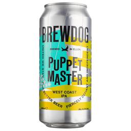 Пиво BrewDog Puppet Master, світле, 6,5%, з/б, 0,44 л (915572)