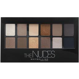 Палітра тіней для повік Maybelline New York Nudes, 12 шт., 9,6 г (B2913200)