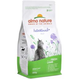 Сухой корм для кошек Almo Nature Holistic Cat с чувствительным пищеварением со свежим ягненком 400 г (664)