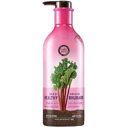 Увлажняющий гель для душа Happy Bath Seed origin healthy rhubarb с экстрактом семян свежего ревеня, 800 мл