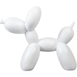 Статуэтка декоративная МВМ My Home Пес с шарика, белая (DH-ST-06 WHITE)