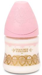Пляшечка для годування Suavinex Couture, 150 мл, рожевий (304133)